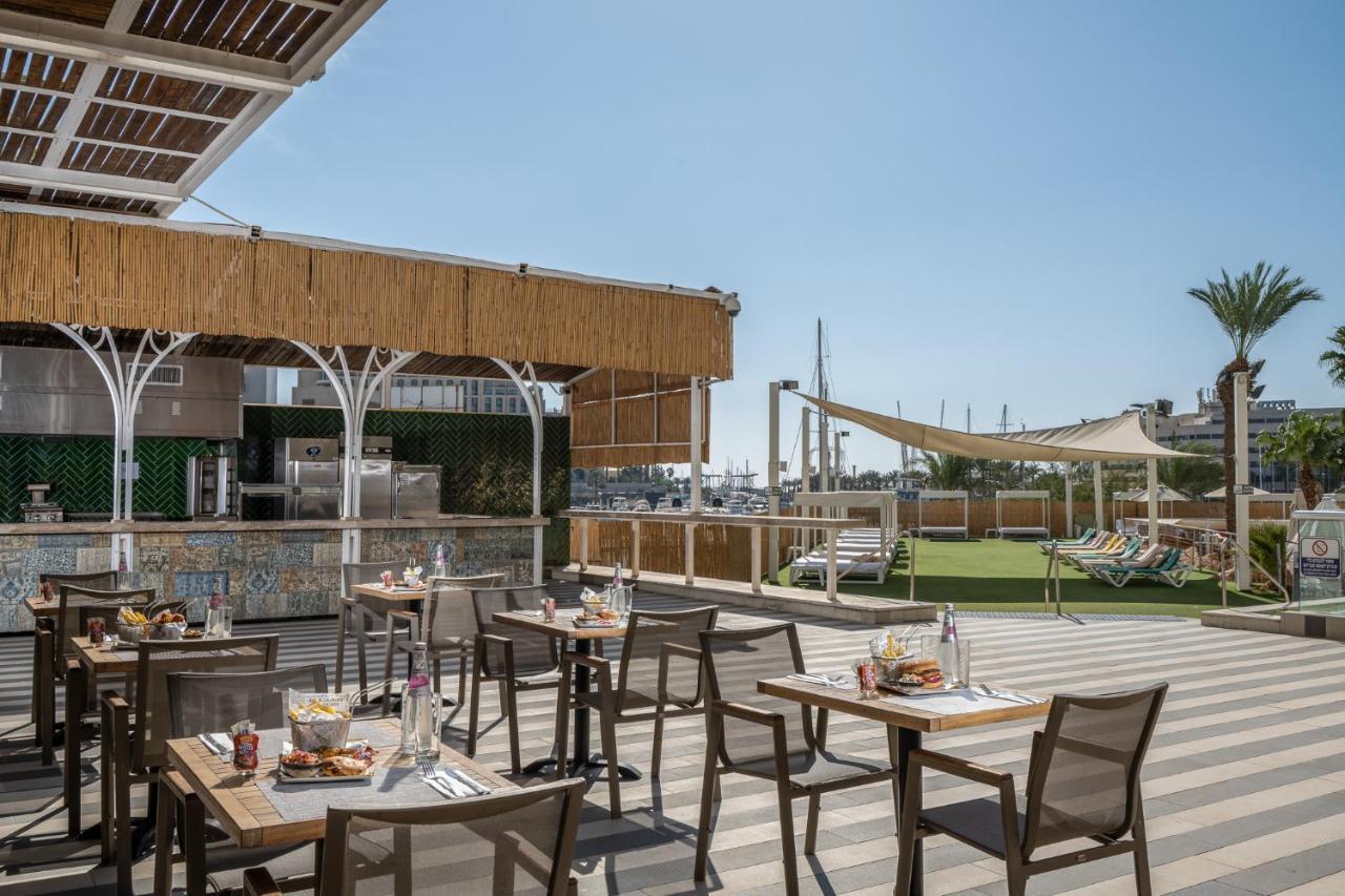 Vert Hotel Eilat By Afi Hotels Zewnętrze zdjęcie The rooftop bar